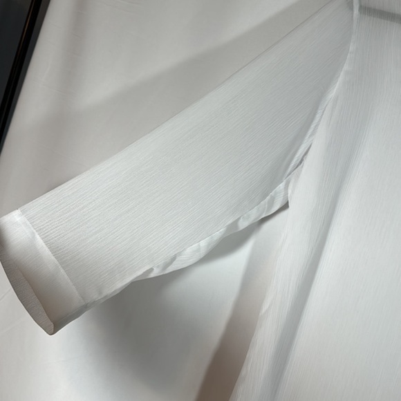 Tommy Bahama White Sheer Beach/Swim Cover-Up - Picture 7 of 12